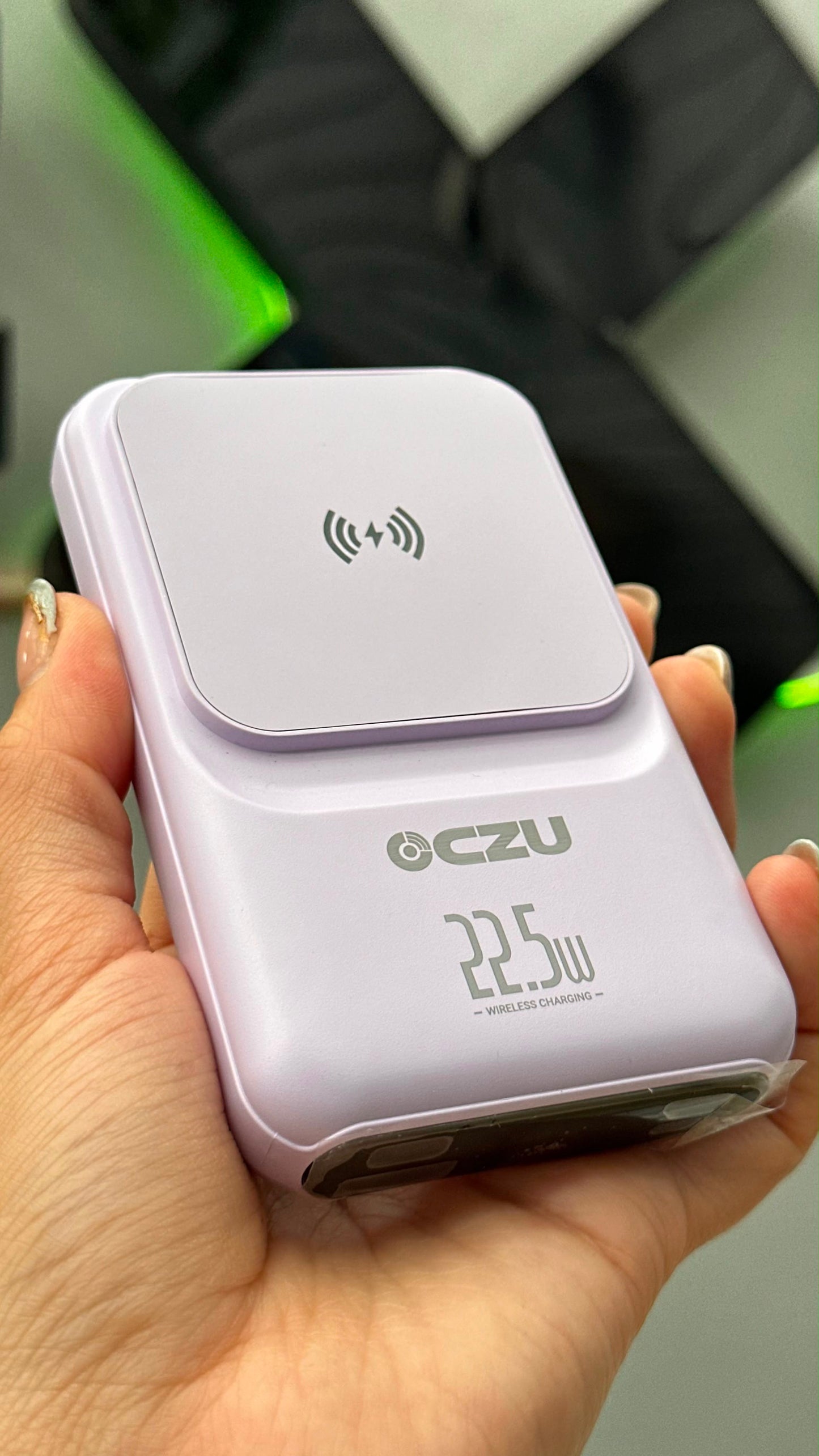 PowerBank 22.5W-Carga Inalámbrica